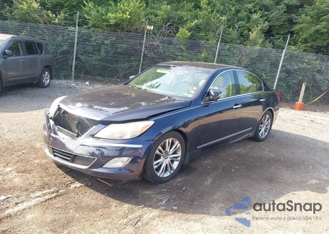 2012 Hyundai Genesis 4.6 z USA, uszkodzony, nr VIN KMHGC4DF4CU159236